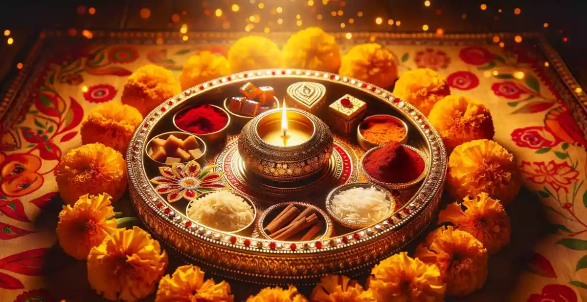 karwa chauth thali