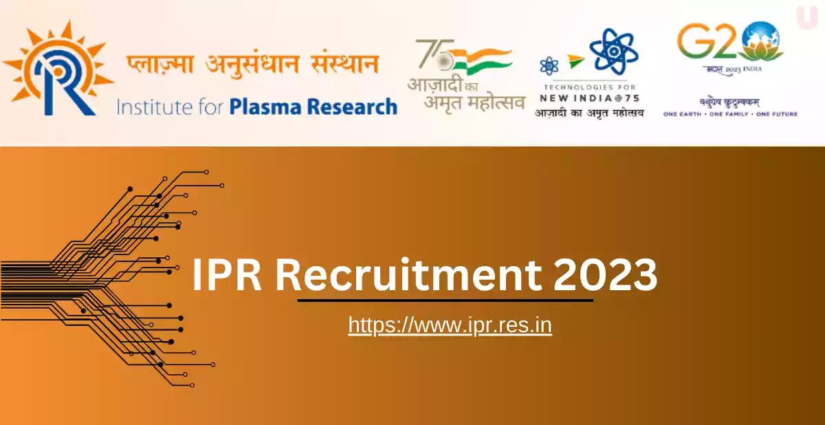 IPR Recruitment 2023