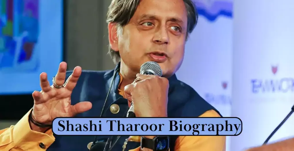 Shashi Tharoor Biography