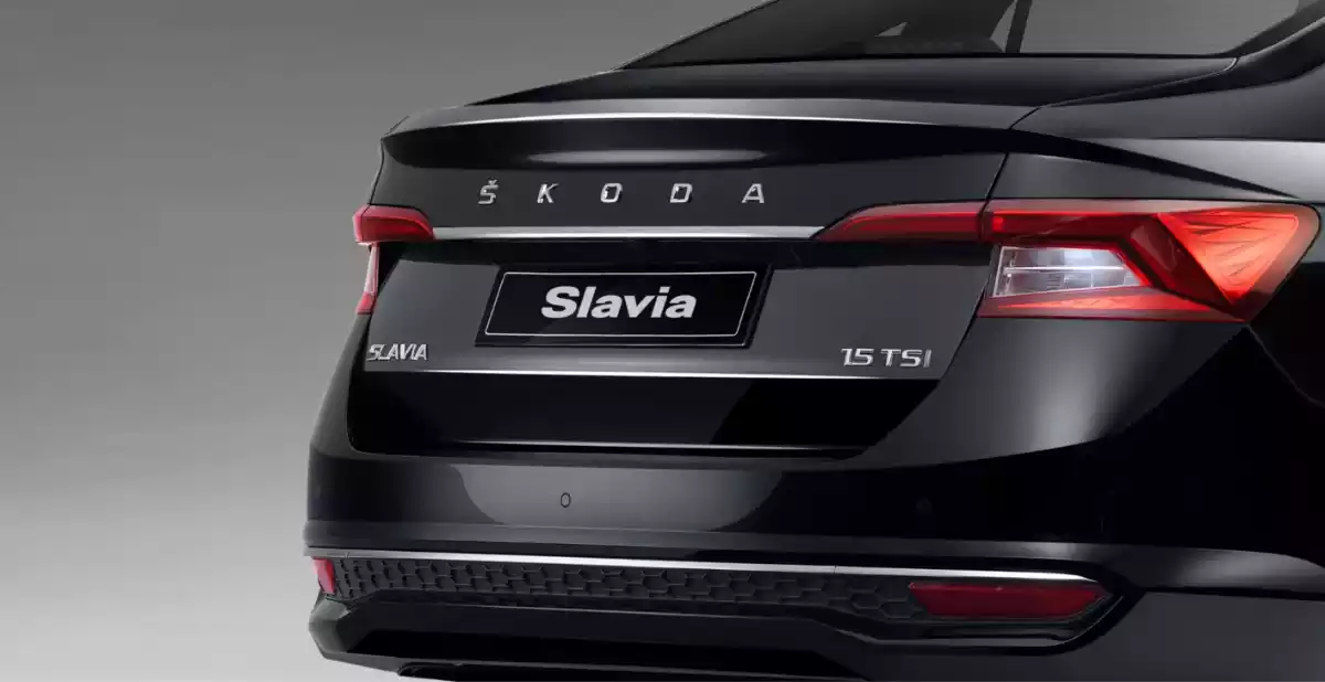 Skoda Slavia Elegance Backside