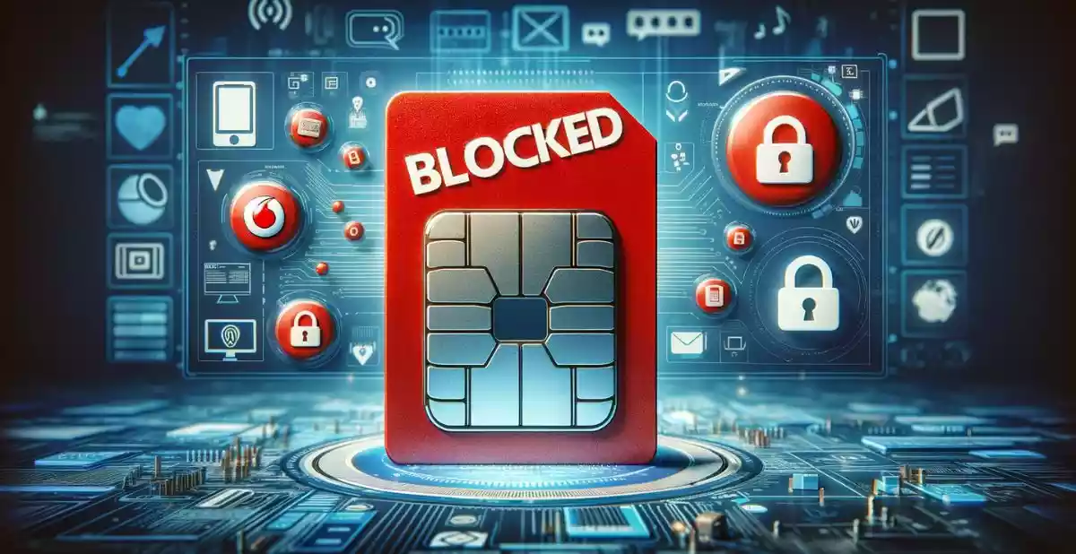 How to Block Vodafone SIM Card