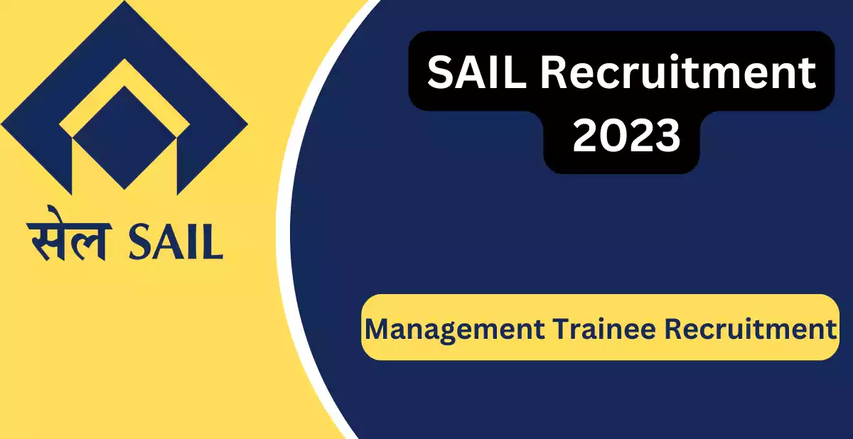 SAIL Recruitment 2023