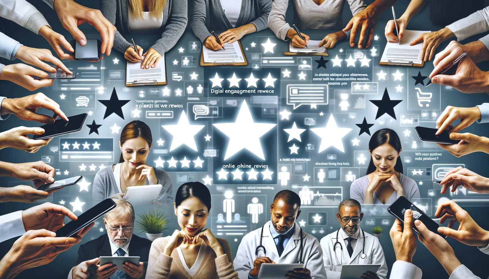 Supporting Online Reviews in Healthcare Services