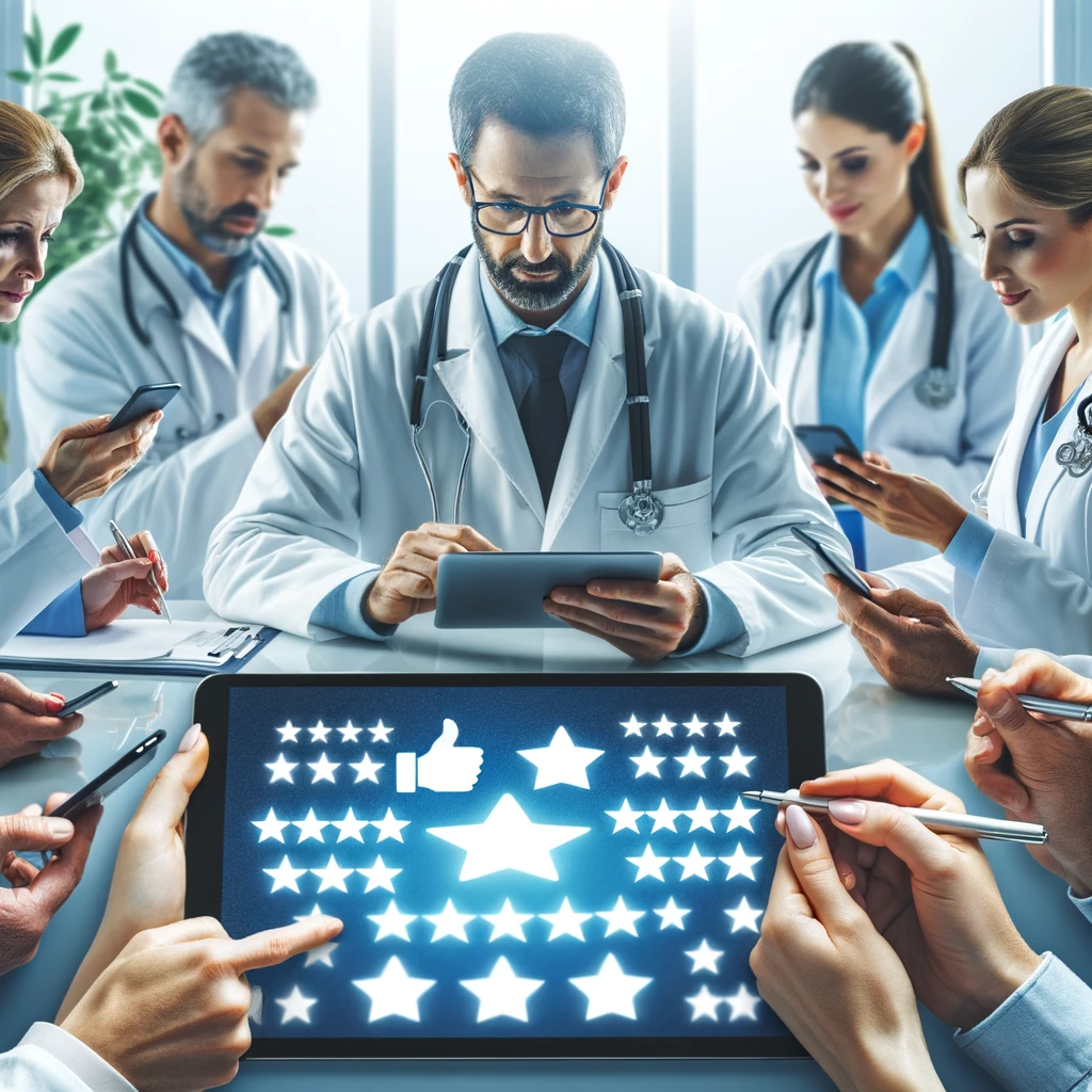 Supporting Online Reviews in Healthcare Services