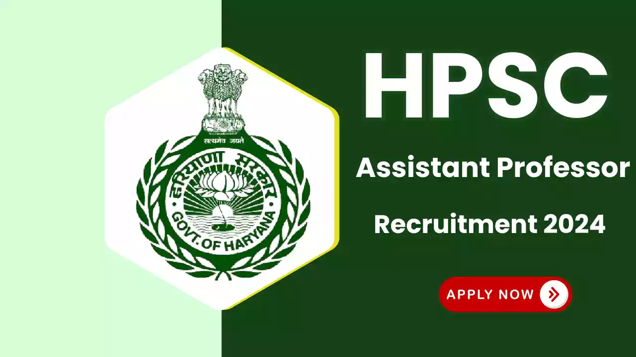 HPSC Assistant Professor Recruitment